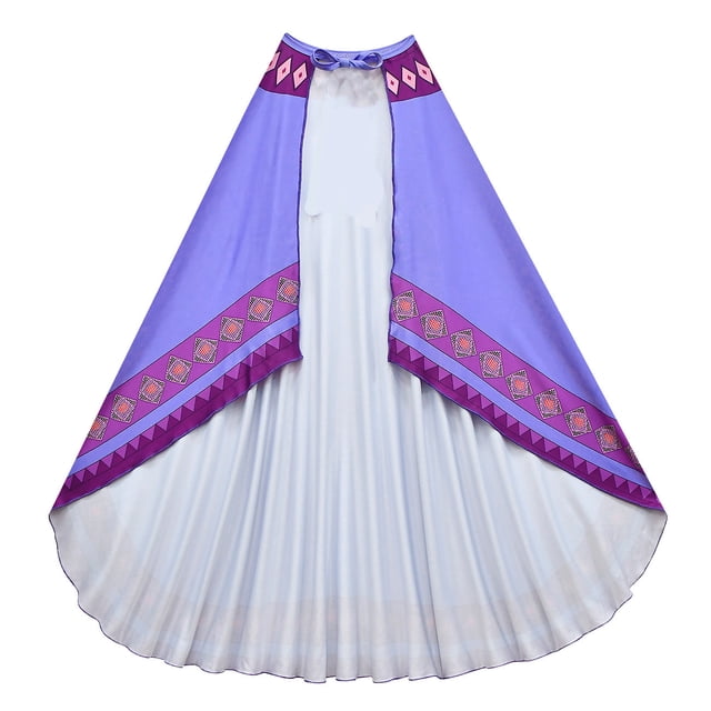 Disfraz de la película de Disney Wish Asha para niña, vestido de fantasía para fiesta de carnaval, Cosplay de princesa, ropa para bebé, cumpleaños