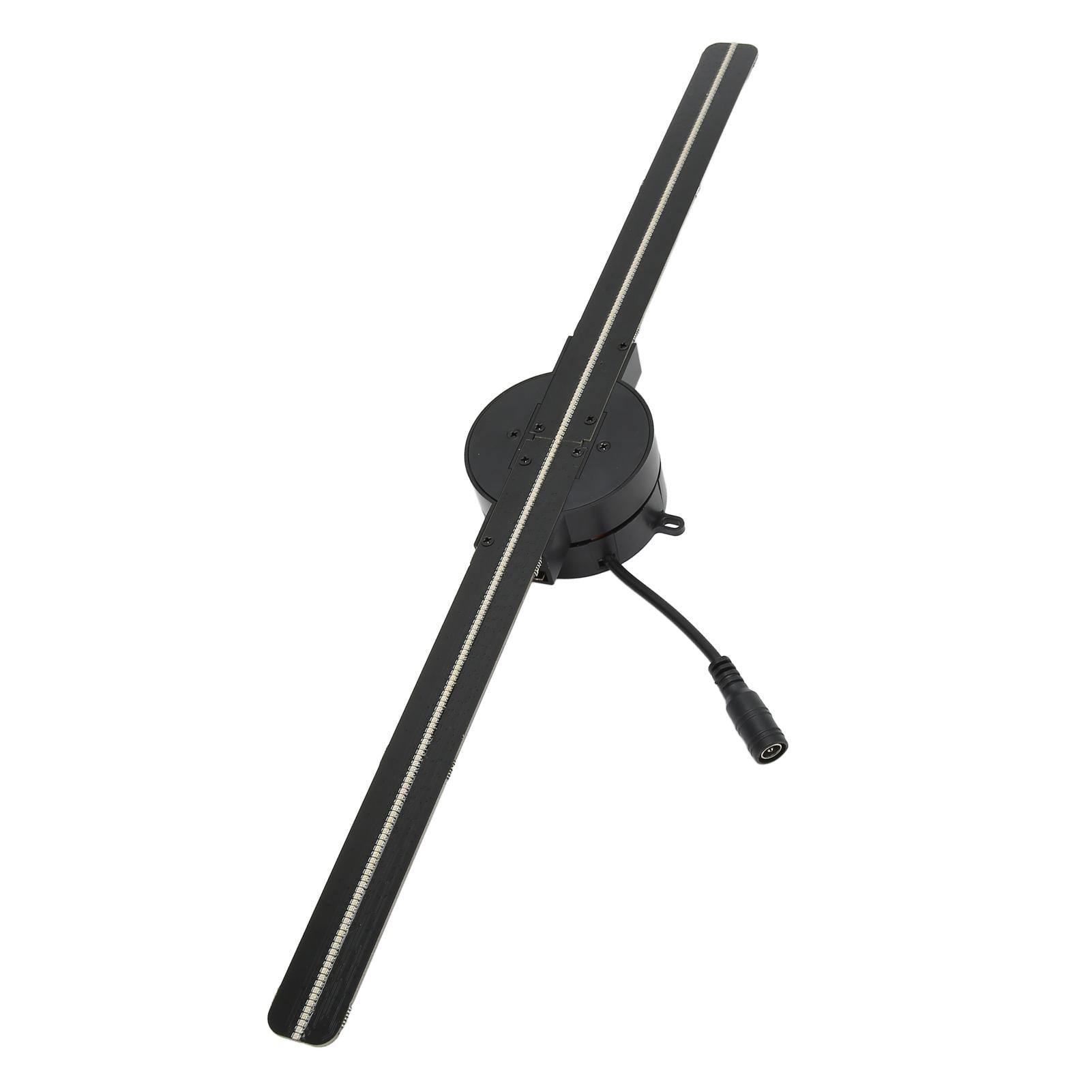 3D Hologram Fan 16.5in 2000x224 WiFi 3D Projector with 224 LED Light Beads for Business Store Advertising 100‑240V US Plug