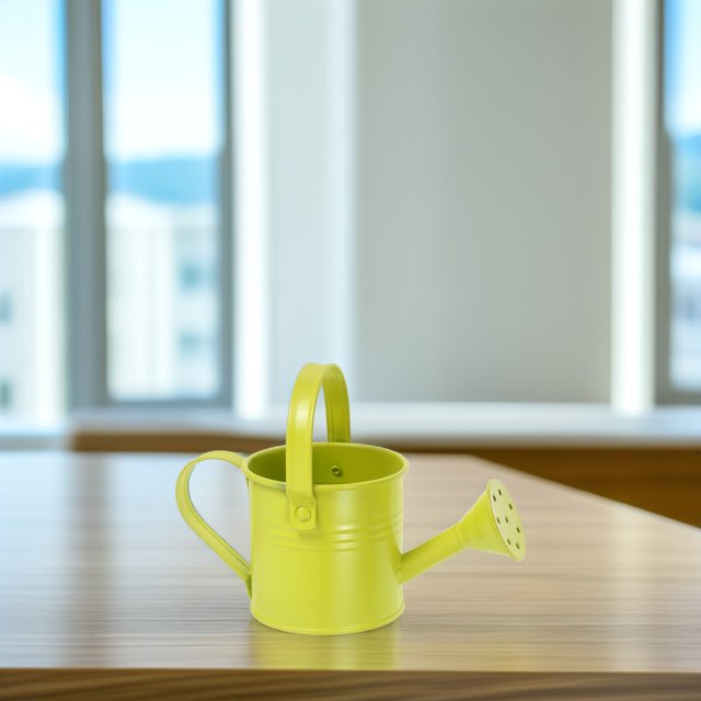 Phenofice Regadera De Metal Para Suculentas Con Asa Y Creativa Para El Hogar