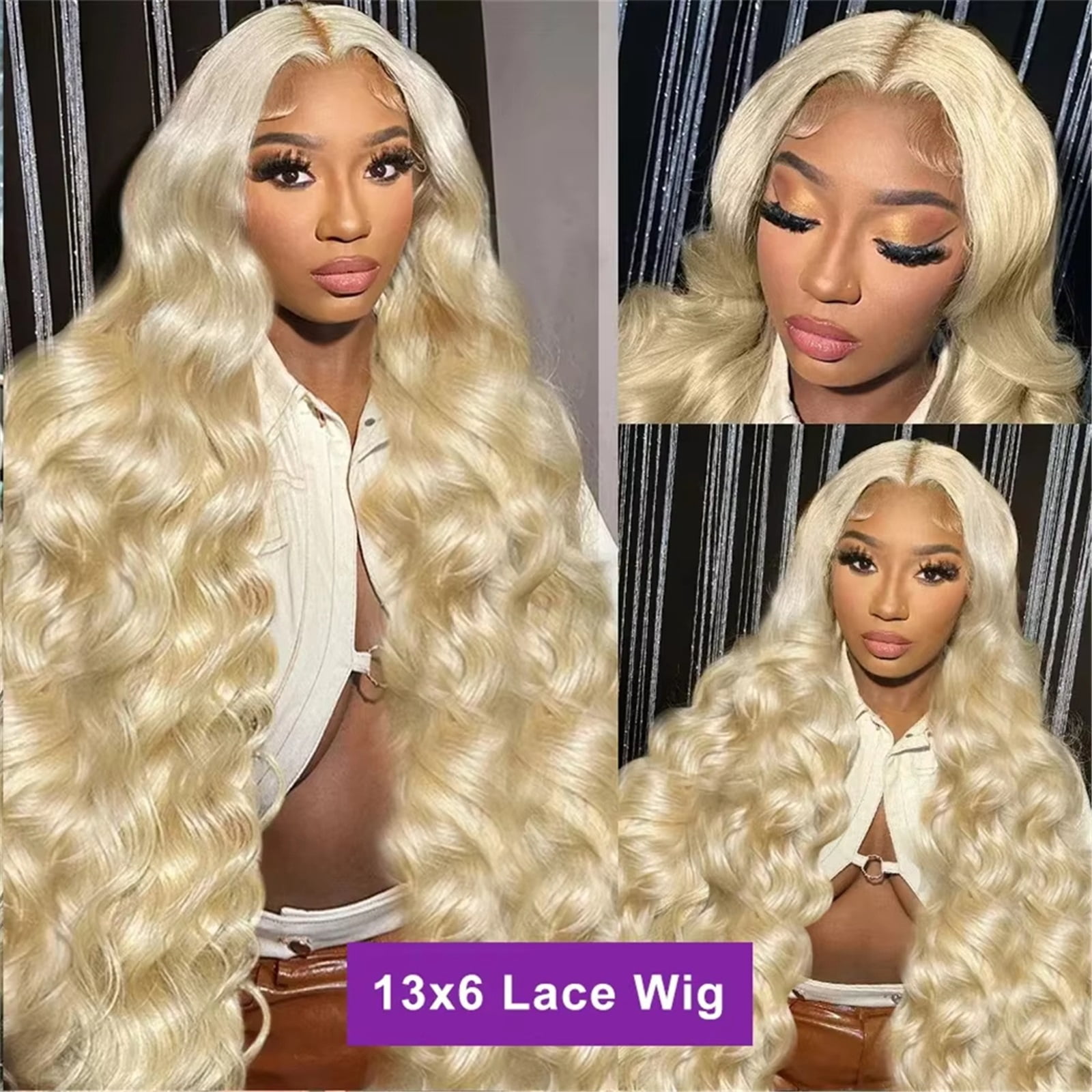 Human Hair Wigs 13x6 Hd Lace Frontal Wigs 220 Density Loose Body Wave PrePlucked
