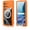Orange, variant on for Galaxy S25 Magnetic Waterproof Case, Built-in Screen Protector [IP68 Waterproof][14FT Military Drop Proof] 360° Full Body Protection Dustproof Shockproof Heavy Duty Rugged Case, Cyan