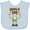 Blue, variant on Inktastic Happy Pi Day Robot Math Class Boys or Girls Baby Bib