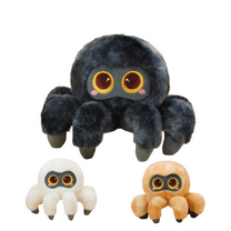 Spider Plush Cute Spider Stuffed Animal Toy Halloween Soft Throw Pillow Home Decoration Birthday Gifts for Fans Adult