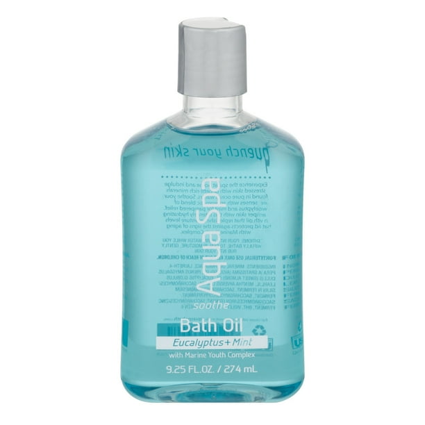 Aqua Spa Bath Oil Eucalyptus + Mint, 9.25 FL OZ
