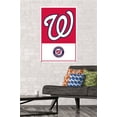 thumbnail image 2 of MLB Washington Nationals - Logo 22 Wall Poster, 22.375" x 34", 2 of 5