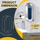 thumbnail image 2 of 700ml Touchless Automatic Soap Dispenser - Wall Mounted - Disinfectant Dispenser, 2 of 5