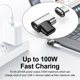 thumbnail image 4 of Adaptador de carga negro de alto rendimiento, material premium, amplia compatibilidad con codo, 4 of 9