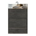 thumbnail image 7 of Better Homes & Gardens 17x24 in/20x30 in Gray Cut & Loop Reversible 2Pc Bath Rug Set, 7 of 7