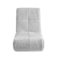 thumbnail image 3 of Urban Shop Soft Sherpa Gaming Video Rocker Chair, Gray, 3 of 4