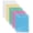 Assorted, variant on Poly Project Pockets, 50 Pack, Plastic File Jacket Sleeves for Letter Size Paper, Assorted 5 Translucent Colors, by Better Office Products, Project Folder File Jackets, 9" x 11.5", 50 Pack