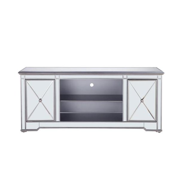 Elegant Decor Mf601s 60 In Modern Mirrored Tv Stand Antique Mf601s 60 In Modern Mirrored Tv Stand