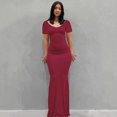 thumbnail image 1 of Satén Slip sin mangas espalda descubierta Maxi vestido mujer 2023 Y2k verano Bodycon elegante Sexy trajes señoras fiesta de cumpleaños Club Sundress Tan Jianjun  unisex, 1 of 2