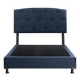 thumbnail image 1 of Box Base Cama Matrimonial + Cabecera Sigma Dicasa Azul, 1 of 8