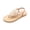 Beige, variant on Women's Pearl T-Strap Bridal Flat Sandals Beach Wedding Shoes Casual Slip-On Breathable PU Comfort Slippers for Spring Summer Outdoor White