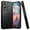 Black, variant on TJS for Motorola Moto Edge 5G 2024 Phone Case, Dual Layer Hybrid Magnetic Support Shockproof Heavy Duty Cover for Moto Edge 5G 2024 (Black)