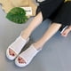 thumbnail image 2 of Sandalias transpirables de moda para mujer, sandalias casuales con boca de pez y fondo de bizcocho Wmkox8yii shjk2137, 2 of 3