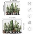 thumbnail image 3 of Cactus Plant Dish Drying Mat, Absorbent Microfiber Pad Protector For Kitchen Counter Top Mat Dish Drainboard 16x18in, 3 of 7