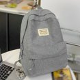 thumbnail image 1 of Oxford College Students Bag Mochila de mujer sólida de moda de gran capacidad (gris) Ndcxsfigh Para Estrenar, 1 of 3