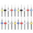 thumbnail image 2 of Lishi Micro Foret Ensemble - 20 Pcs - Alliage Carte de Circuit Imprimé Mini Tige Fixe - 0.1mm1mm Accessoires, 2 of 15