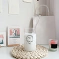 thumbnail image 2 of Encantadora taza de vidrio, taza de vidrio resistente al calor, taza de jugo de leche coreana con pajita, taza de bebida transparente de dibujos animados estable de moda Simple Fason JQWJ308, 2 of 7