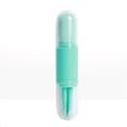 thumbnail image 2 of 4-in-1 Retractable Makeup Brush Synthetic Bristles Vegan Double-Ended Cosmetic Brush Powder Foundation Eyeshadow Lip Concealer Portable Mini Brush Set, 2 of 6