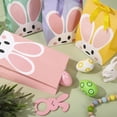 thumbnail image 4 of Party Favor Bags, 36 Count Easter Bunny Pastel Rabbit Paper Treat Bags With Ribbon Bow Stickers, Candy Goodie Bags for Spring Birthday and Baby Shower, 4 of 7