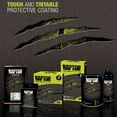 thumbnail image 6 of U-POL Raptor Black Urethane Spray-On Truck Bed Liner Kit w/ FREE Custom Coat Spray Gun with Regulator, 4 Quarts, 6 of 7