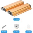 thumbnail image 3 of Double Push to Open Door Latch, Aluminum Alloy Magnetic Push Latches for Hidden Door, Cabinets, RV Drawers, Kitchen Cupboard, 3 of 5