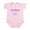 Petal Pink, variant on CafePress - Candy Mountain Infant Bodysuit - Baby Light Bodysuit, Size Newborn - 24 Months