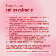 ONYX Professional Callus Miracle 3 Step Pedi Tool
