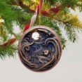 thumbnail image 2 of HBFAGFB Christmas Decorations Craft Pendant Fashion Pattern Car Home Decor Hanging Ornament E One Size, 2 of 4