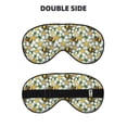thumbnail image 2 of Uemuo Bees and Flower Pattern Sleep Eye Mask - Light Blocking Sleep Mask Blocking Out Light Perfectly, Soft and Comfortable Night Eye Mask, Eye Blinder, 2 of 7