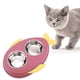 thumbnail image 4 of Comedero para mascotas antidesmontable And S, estación de alimentación para gatitos, perros y gatos, bebedero para mascotas Rosado, 4 of 9