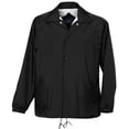 thumbnail image 1 of Tri-Mountain Coach 1500 Nylon Coach Jacket, Medium, Black, 1 of 2
