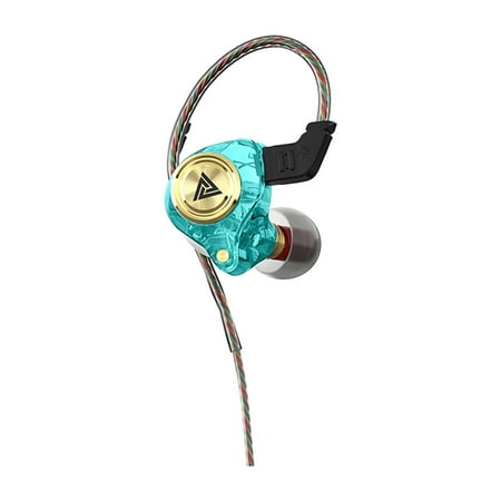 JOGZMZ Translucent Cell Phone Wired Earbuds Environmentally Friendly Fire Retardant Material Wired Headphones In-ear Stereo In-line Headphones