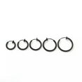 thumbnail image 6 of K-KED 1Pcs Fashion Fake Nose Ring Hoop Septum Rings Stainless Steel Nose No Piercing -multi-2.0*18mm, 6 of 9