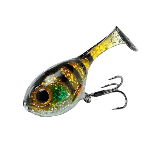 Cebo de superficie Luya Bait de 6 cm/9,7 g, pez mandarín, pez saltador de pozo negro, cebo falso para pesca en el mar