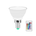 thumbnail image 1 of Bombilla Led E14 Bombilla Que Cambia De Color Rgb Bombilla De Luz Blanca Bombilla Regulable De Repuesto Con Control Remoto Modo De Iluminación Múltiple Para Fiestas En El Hogar Restaurante Monstrate HA025143-02, 1 of 7