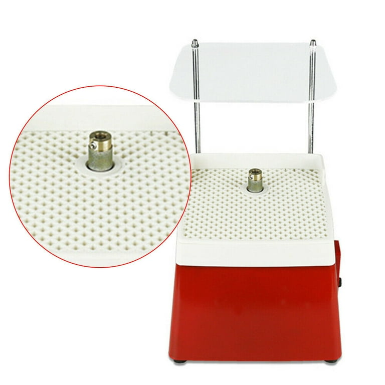 Mini Portable Stained Glass Grinder with Shield, 4200RPM Art