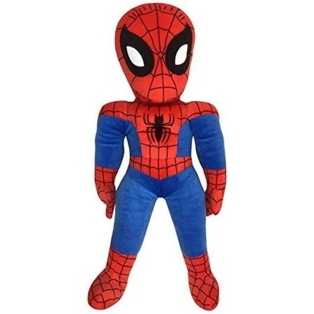 Super Hero Adventures 1 pack Spider-Man Shaped Pillow Buddy, Blue