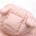 thumbnail image 5 of Usaibhir Winter Down Coats for Kids Baby Boys Girls Light Puffer Padded Jacket Bear Hoods Toddler Outerwear 1-6T, 5 of 12