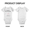 thumbnail image 3 of My Grandma In Utah Loves Me Baby Clothing For Boy Girl Bodysuits 6-12 Months, 3 of 5