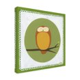thumbnail image 2 of Trademark Fine Art 'Owl Cameo I' Canvas Art by June Erica Vess, 2 of 3
