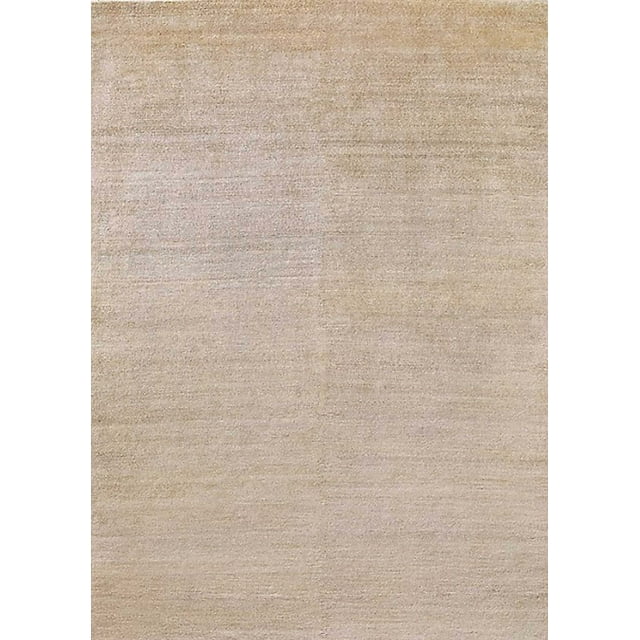 Ahgly Company Rectangle Intérieur Milieu du Siècle Moderne Chameau Brun Tapis de Zone Orientale, 7' x 9'