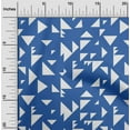 thumbnail image 1 of oneOone Viscose Jersey Fabric Triangle Geometric Decor Fabric Printed BTY 60 Inch Wide, 1 of 5