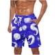 thumbnail image 1 of Pantalones Cortos para Hombre de Cintura Elástica con Bolsillos Pantalones de Playa de Impresión Casual, Poliéster Ligero de Moda para la Primavera Verano Al Aire Libre Y el Uso Diario, 1 of 4