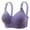 Blue, variant on Sngxgn Womens Satin Full Coverage Bra,S upport Underwire Bra(Blue,42)