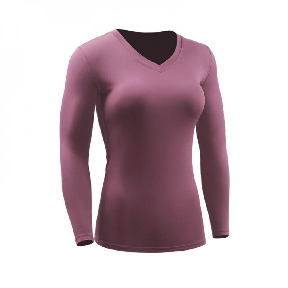 Women's Long Sleeve Compression Shirt,Dry Cool fit Running Workout T-Shirt Baselayer Women's Long Sleeve Compression Shirt,Dry Cool fit Running Workout T-Shirt Baselayer