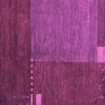 thumbnail image 1 of Ahgly Company Indoor Square Abstract Purple Modern Area Rugs, 5' Square, 1 of 4