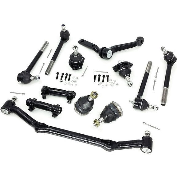 Front Ball Joint and Tie Rod Kit - Compatible with 1996 - 2003 GMC Sonoma 1997 1998 1999 2000 2001 2002